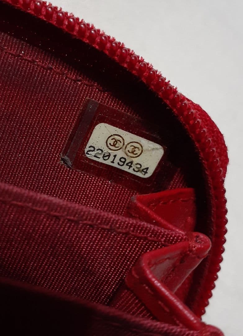 CHANEL シャネル キャビアスキン レザー ケース カードケース