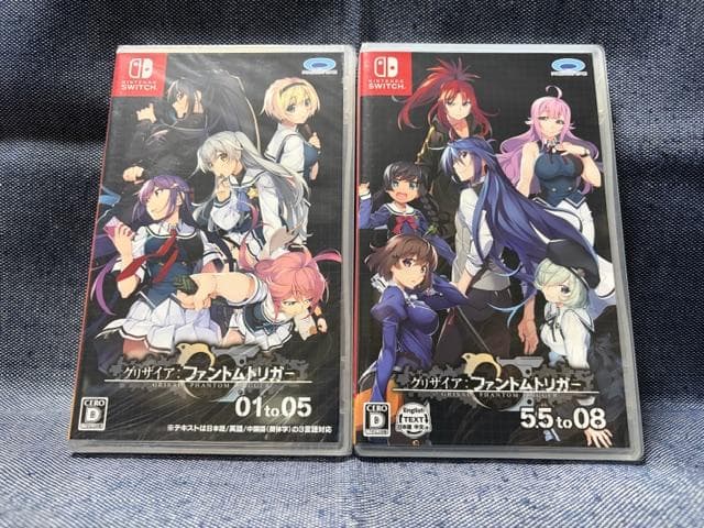 SW☆グリザイア ファントムトリガー 01 to 05 5.5 to 08☆新品