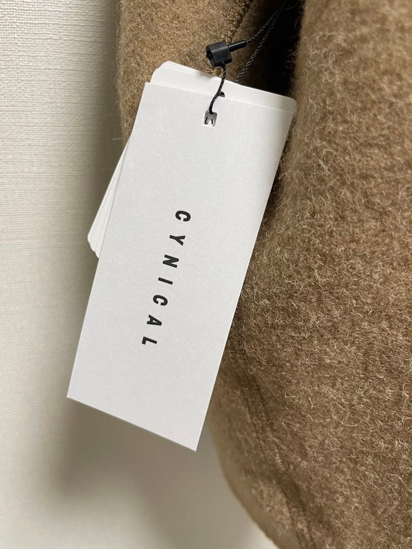 CYNICAL 新品　ベージュコート　定価税込19800円