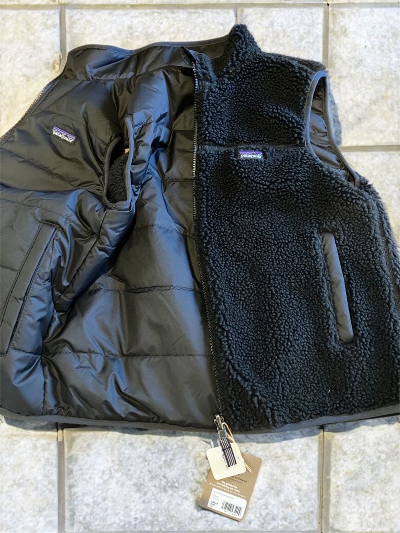 キッズ・リバーシブル・レディ・フレディ・ベスト　黒　XXL