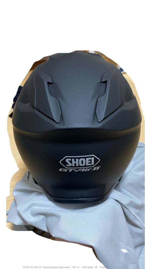 【美品】 ショウエイGT-Air2 フルフェイスヘルメット マットブラック箱付き