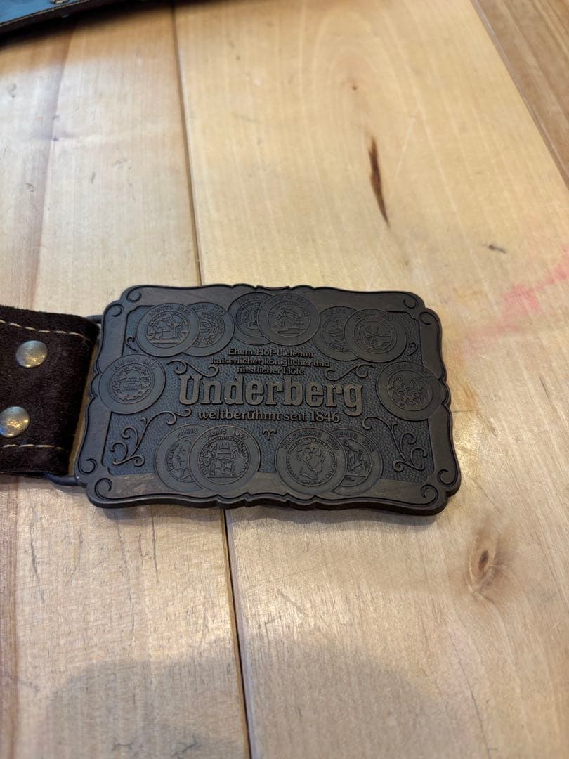 Underberg レザー製ホルスター　ウンダーベルグ　ガンベルト　非売品