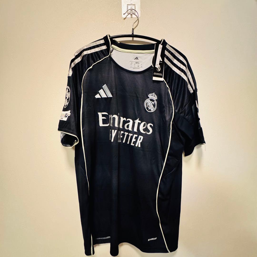 レアルマドリード 25-26 2nd ユニフォーム ベリンガム CLワッペン L