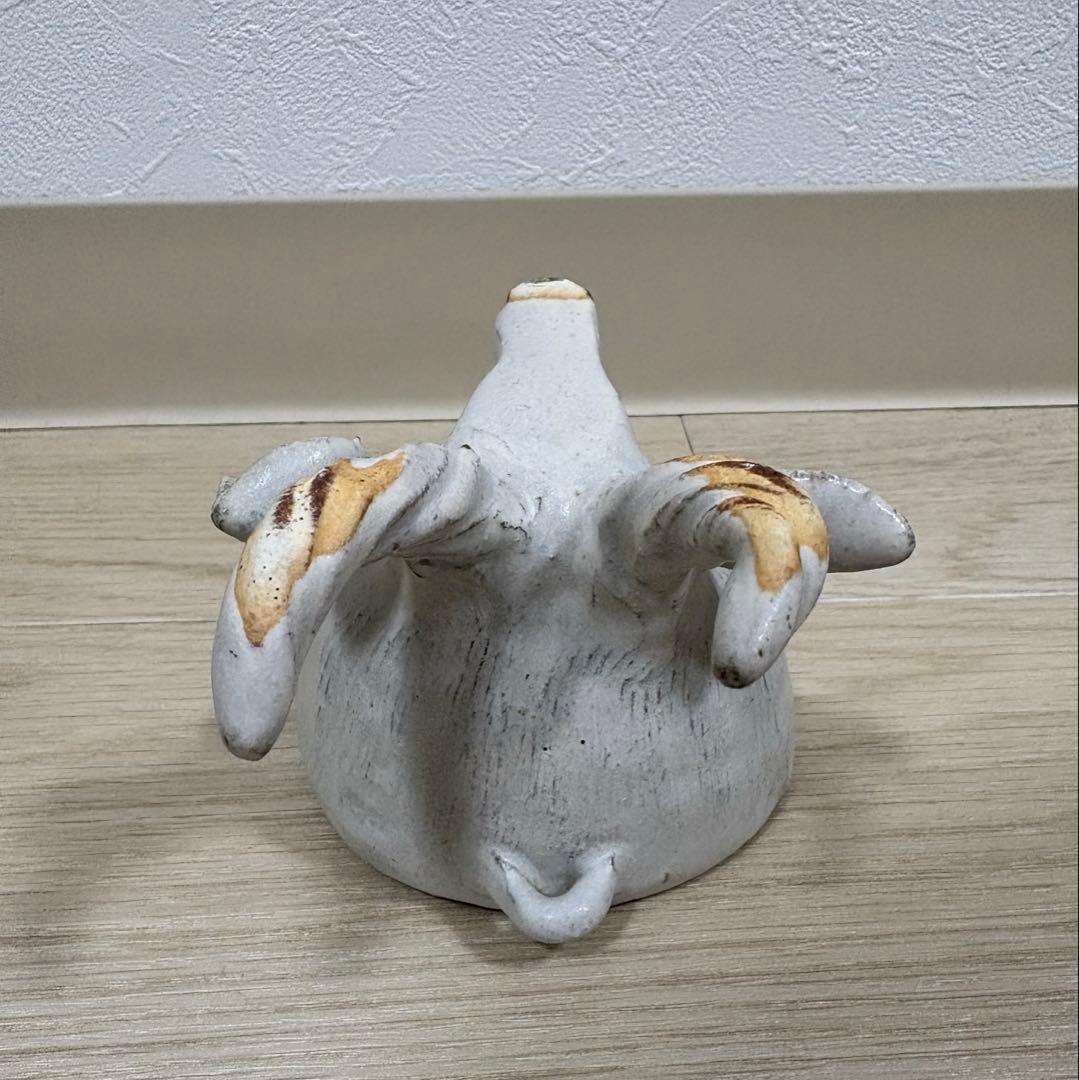 白井隆二　器のしごと　村上直子　動物　カップ　蓋付き　茶碗蒸し　sakeカップ