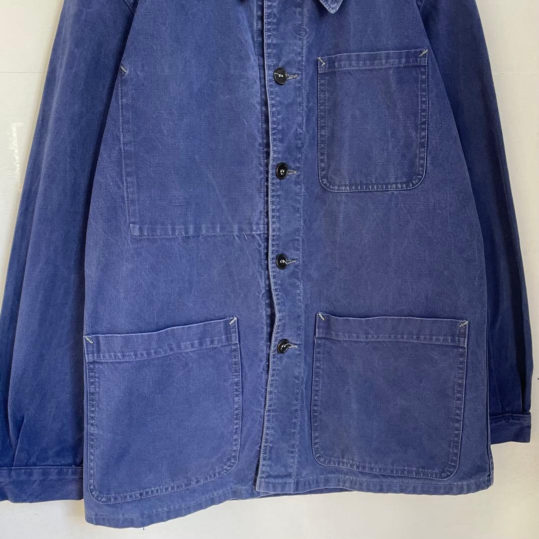 60s 70s フランス軍 セントジェームス カバーオール ワークジャケット