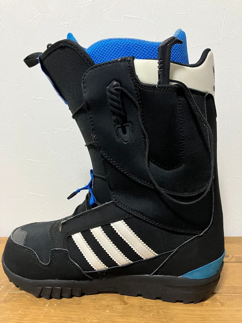 美品 adidas スノーボードブーツ ZX500 27cm 黒/青