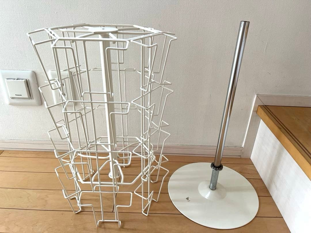 ポストカード卓上回転ラック