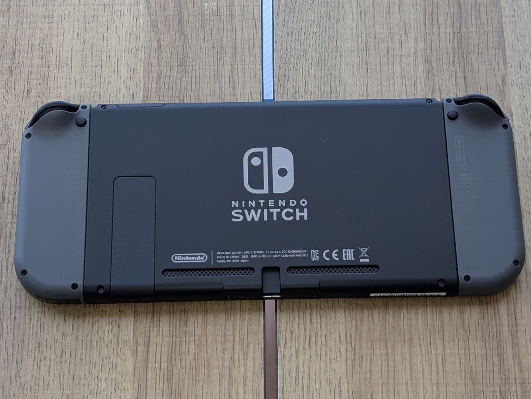美品 Nintendo Switch グレー 本体 キャリングケース セット