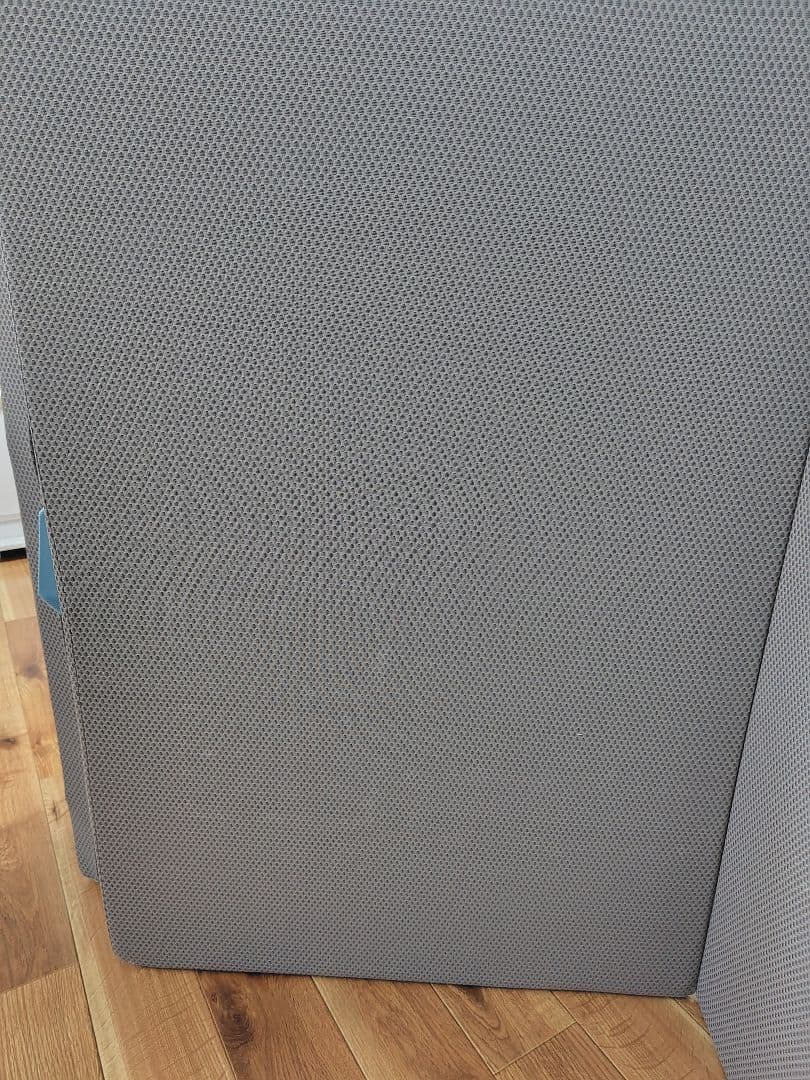 サステナブルウィング 三つ折りマットレス マニフレックス シングル グレー