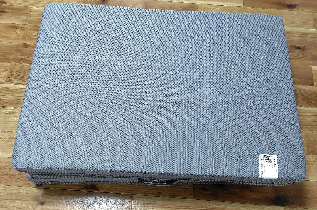 サステナブルウィング 三つ折りマットレス マニフレックス シングル グレー