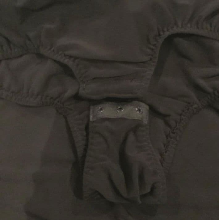 クレイモア★ブラックに肌色のメッシュ生地の上に黒ワンピース社交ダンス ドレス