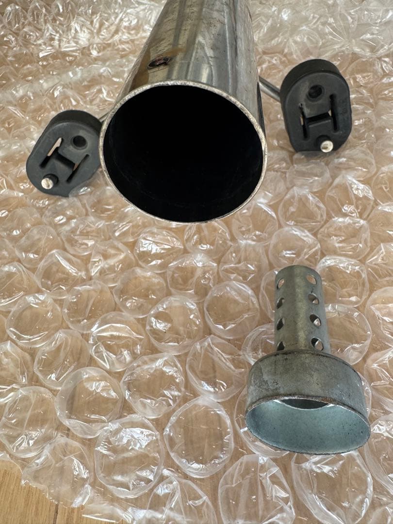 【入手困難】gdフィット 百式自動車リアピースマフラー