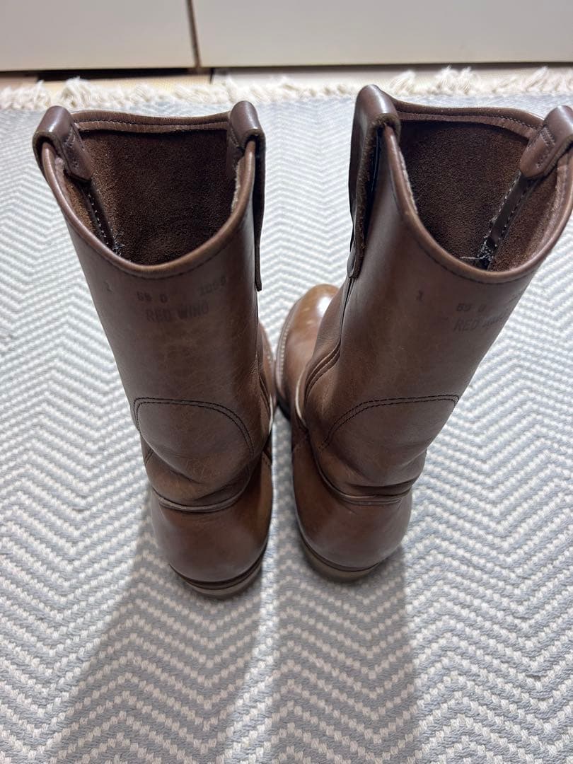 USA製 80S RED WING 1155 ペコスブーツ 縦羽タグ