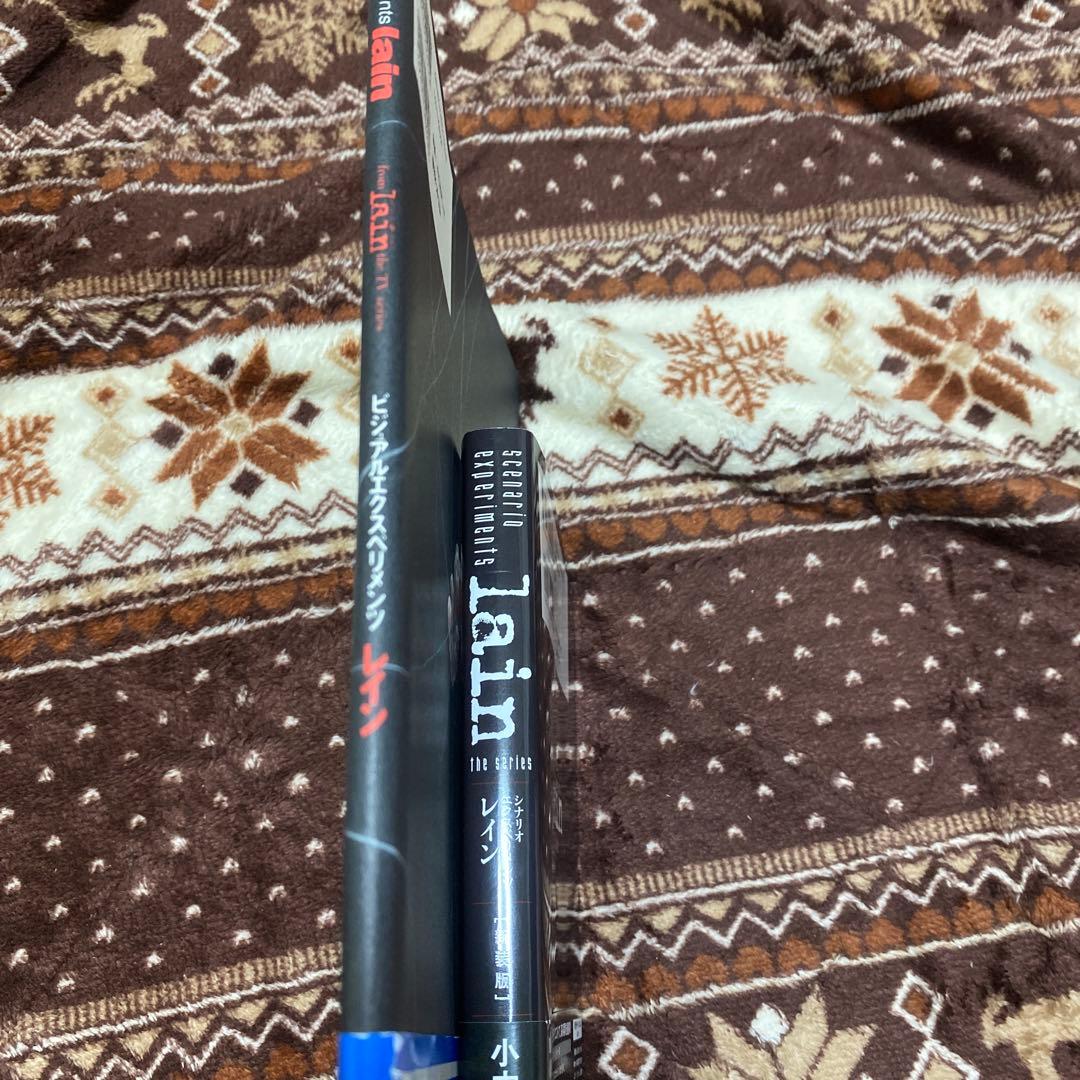 ビジュアルエクスペリメンツ　レイン　2冊セット　小中千昭　lain 帯付き