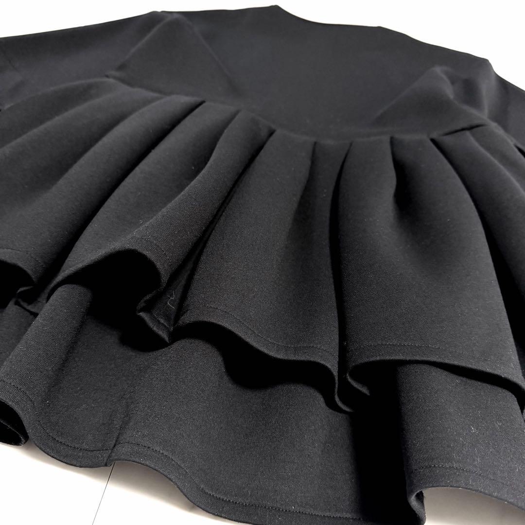 【美品】完売品✨️ロージーモンスター ノーカラー プックリ ジャケット フリル 黒