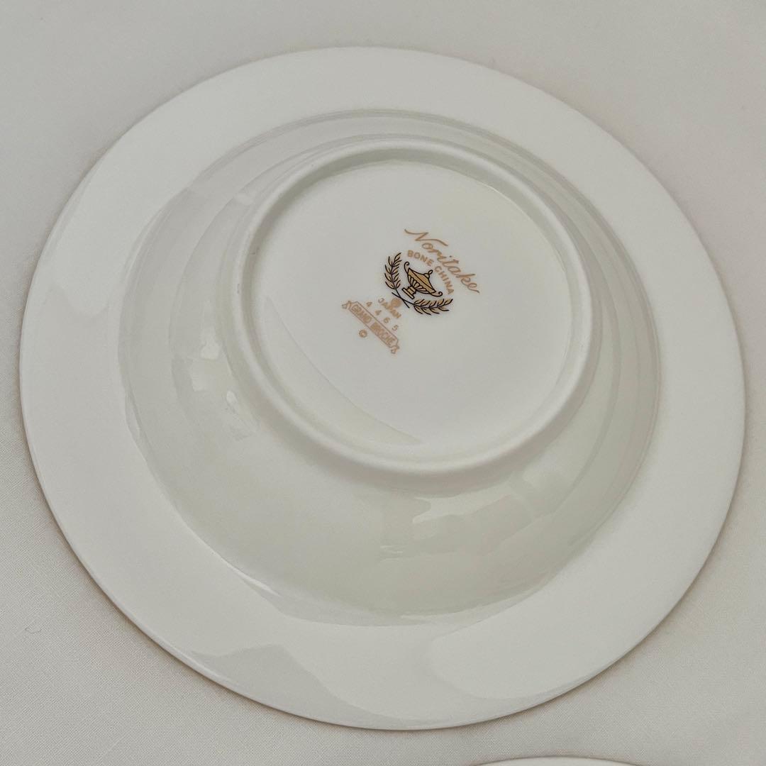 美品　ノリタケ　グランブロシェ ５枚組 16cm ベリー皿　ランプ印
