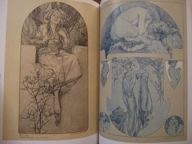 Alphonse Mucha : アルフォンス・ミュシャ 装飾資料集