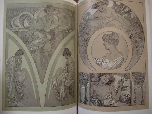 Alphonse Mucha : アルフォンス・ミュシャ 装飾資料集