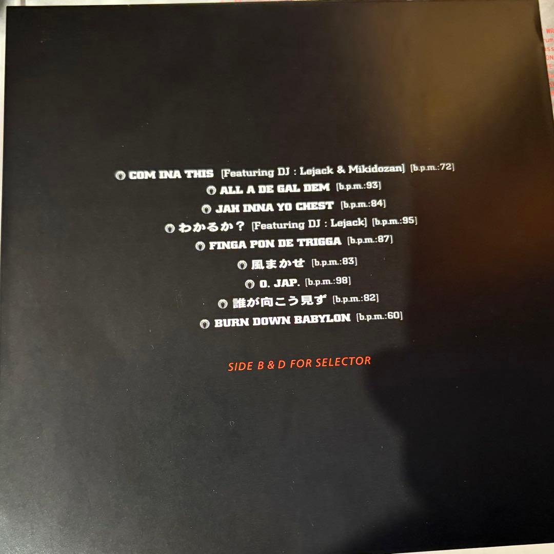 レアオリジナル2LP！ACKEE&SALTFISH NAH TEK BACK〜