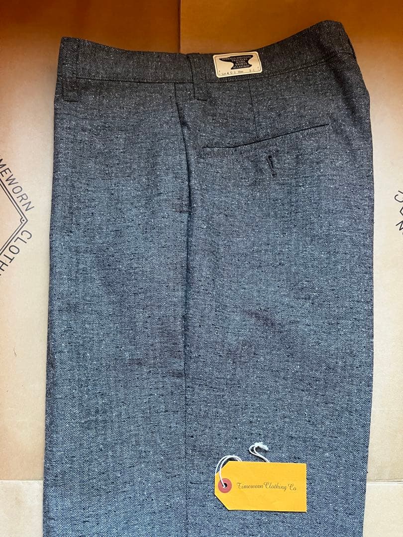 アットラスト　atlast&co atlast トラウザース　チノ　デニム　レア