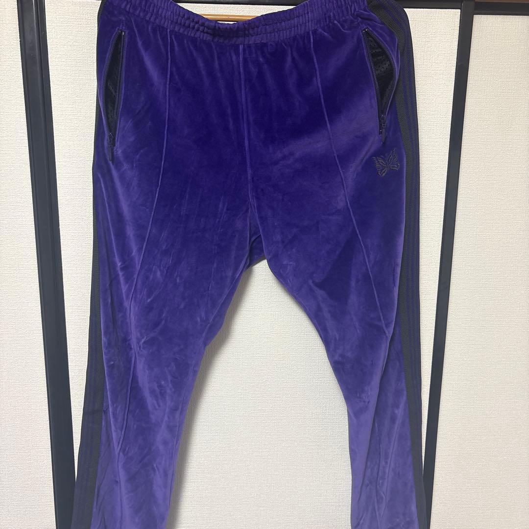 Needles トラックパンツ　ベロア　Mサイズ