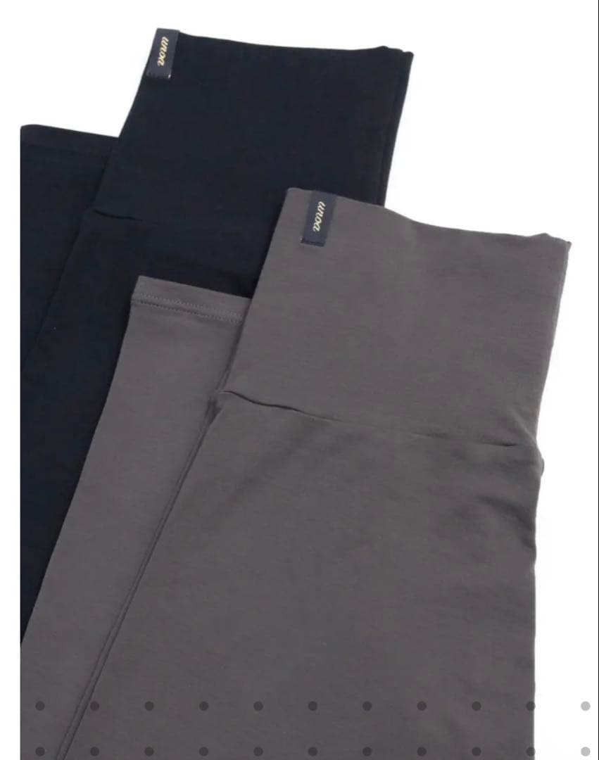 お得 新品 unoa ウノア Chill-Fit pants モスグレー S