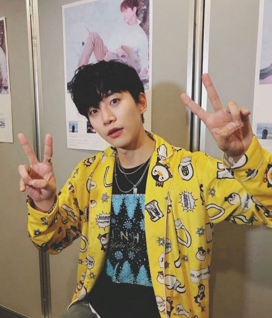 2PM　ジュノ　JUNHO 　冬の少年　ペンペンパジャマ