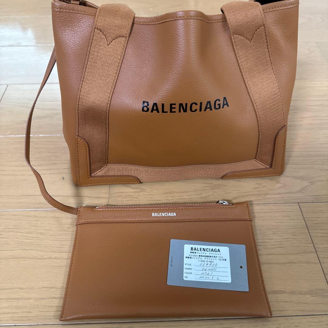 美品BALENCIAGA トートバッグ 339933 D6WXN レザー