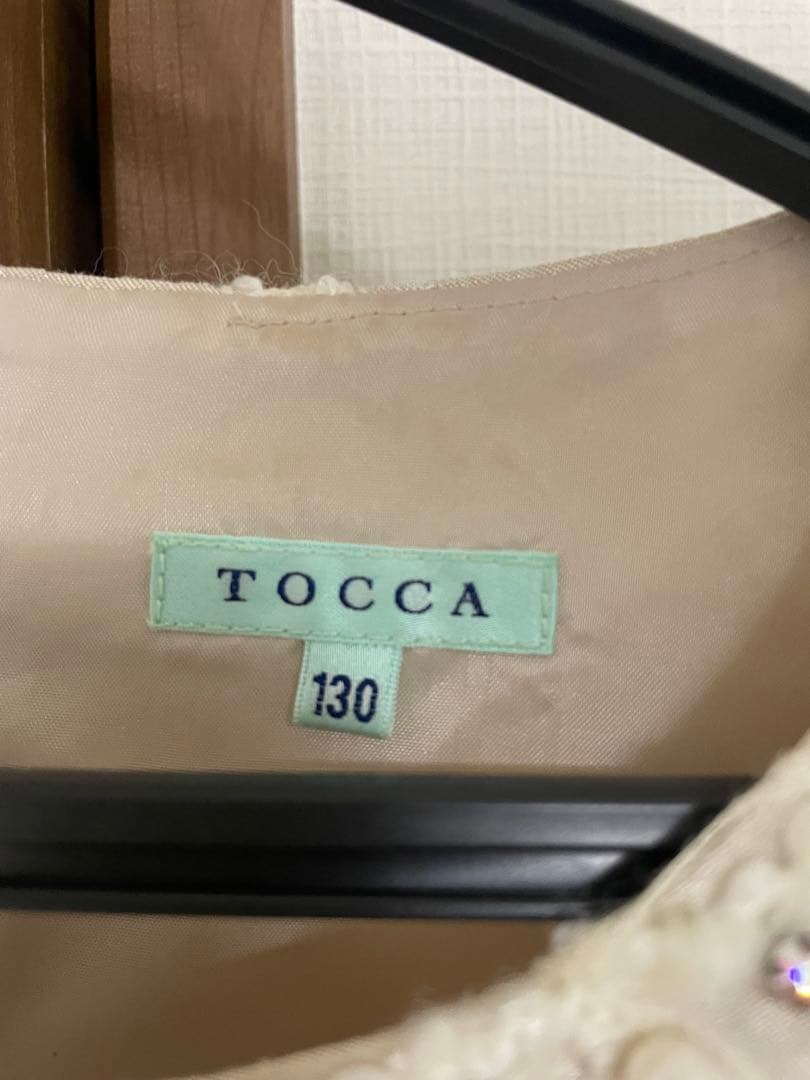 美品TOCCAのドレス 130㎝