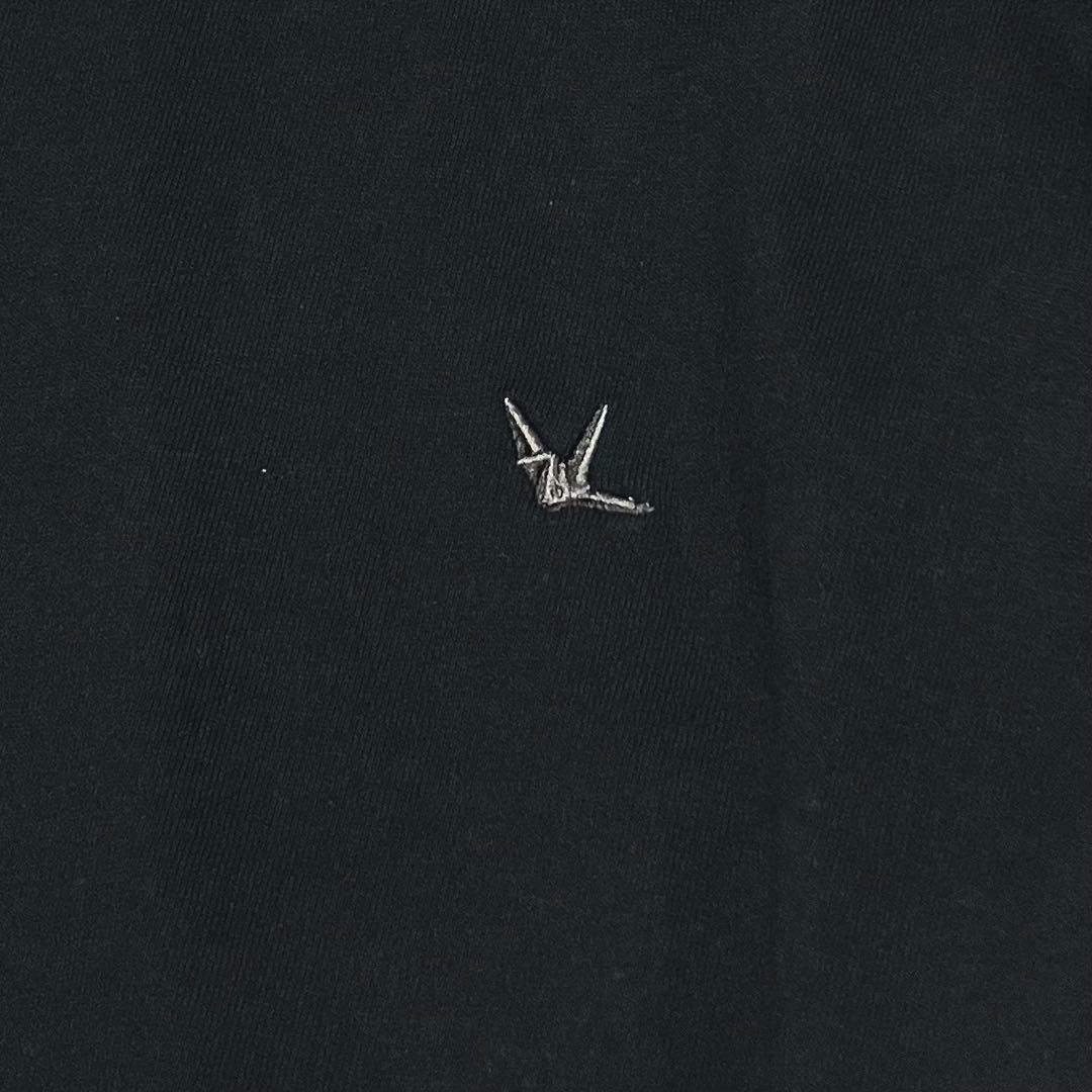 ウノピュウノウグァーレトレ［モックネック］カットソー　長袖　ブラック　サイズL