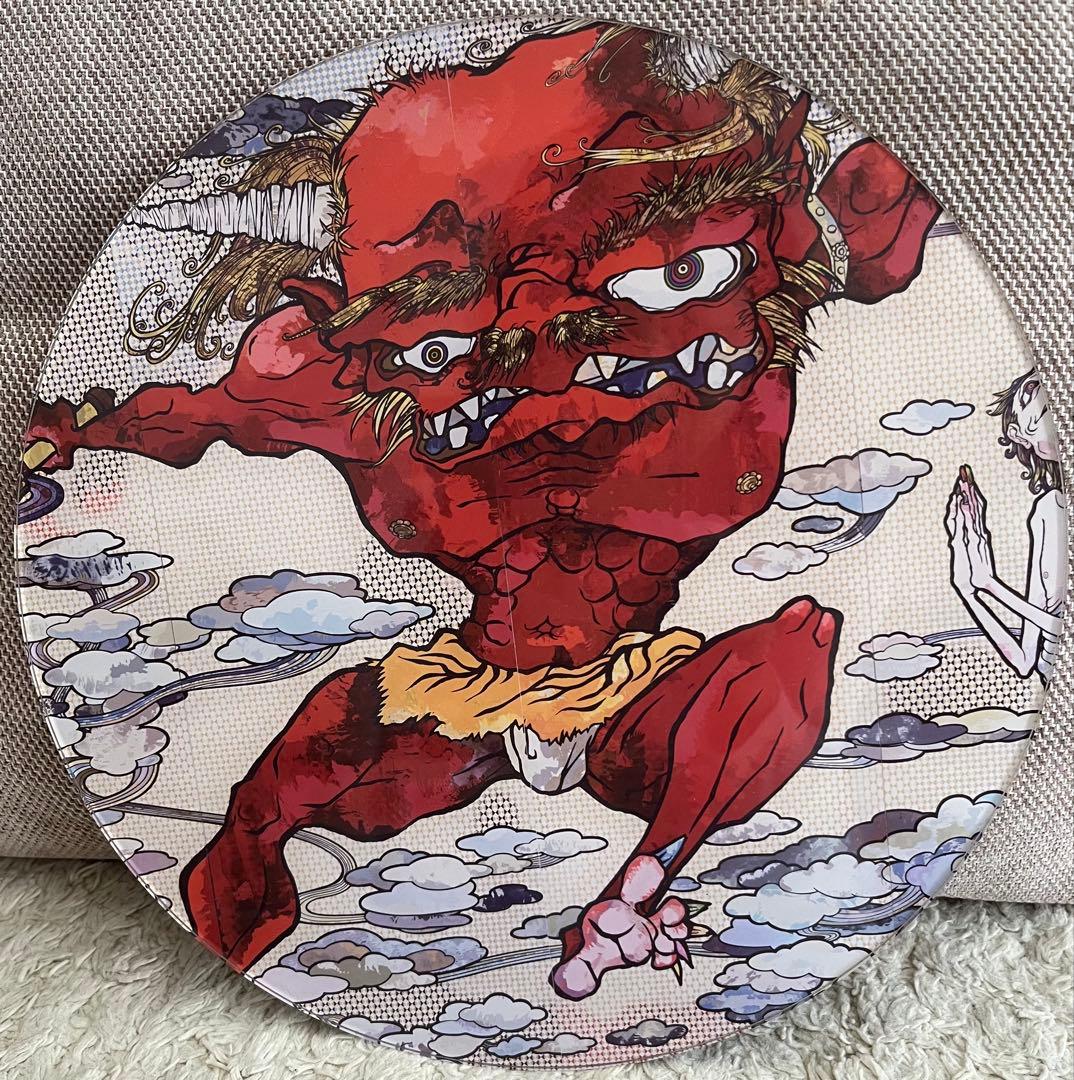 村上隆 五百羅漢展　赤鬼(吽形)のプレイスマット