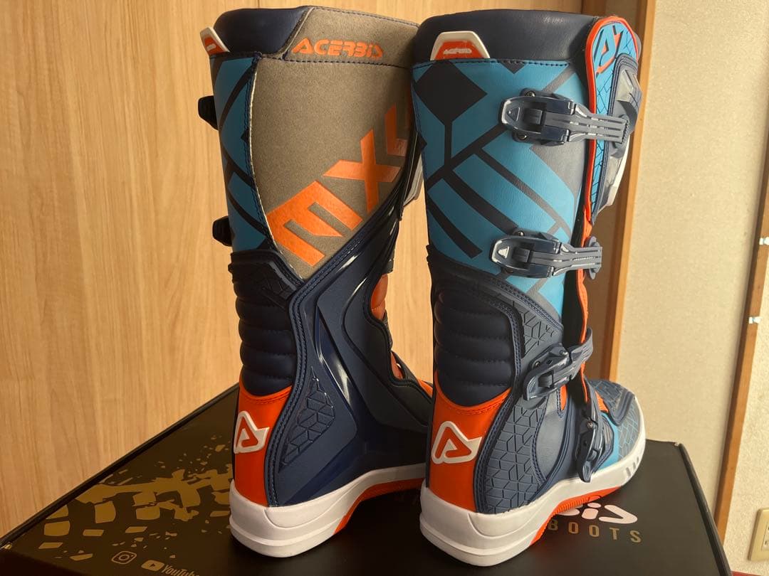 ACERBIS-x-TEAMモトクロスブーツ27.5cm US9 EUR43