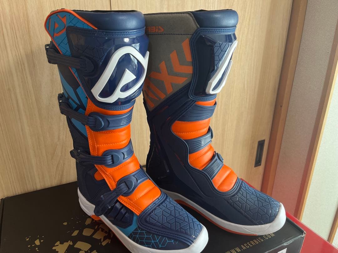 ACERBIS-x-TEAMモトクロスブーツ27.5cm US9 EUR43