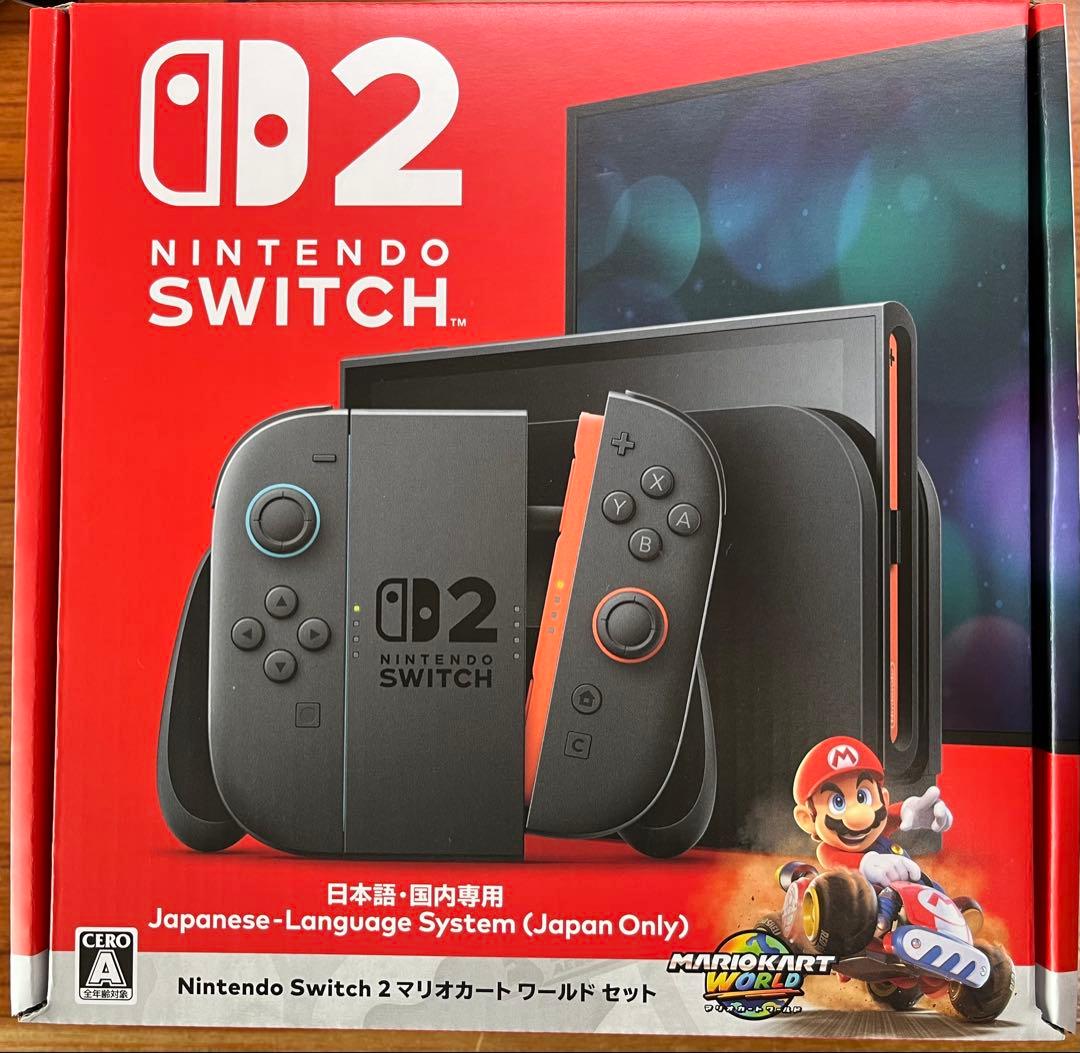 【新品未使用】 Nintendo Switch 2 本体（日本語・国内専用）