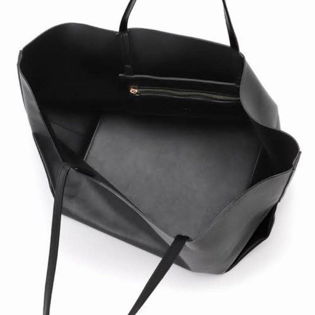 【未使用】&MyuQ アンドミューク　TOTE BAG トート　ブラックA4