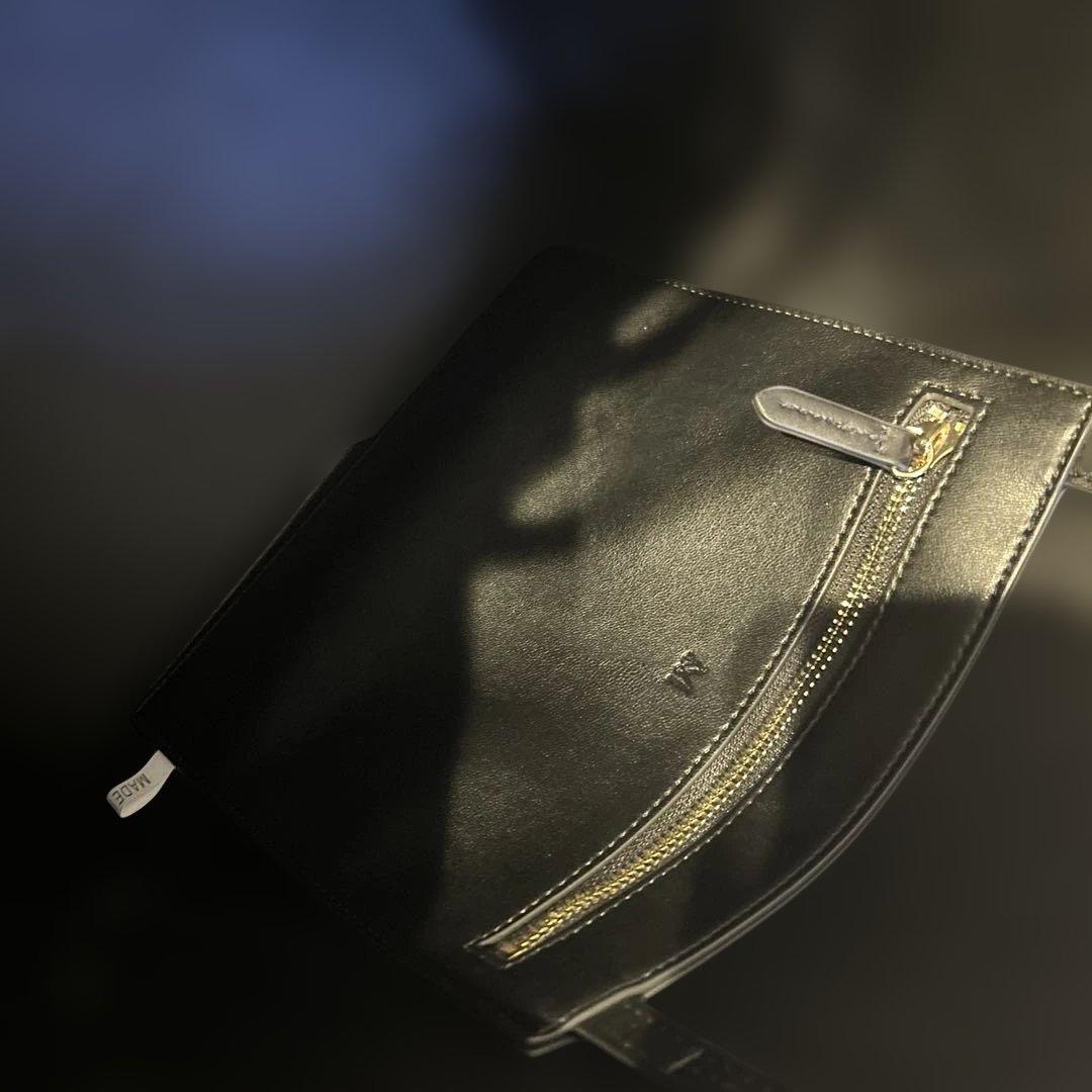 【未使用】&MyuQ アンドミューク　TOTE BAG トート　ブラックA4