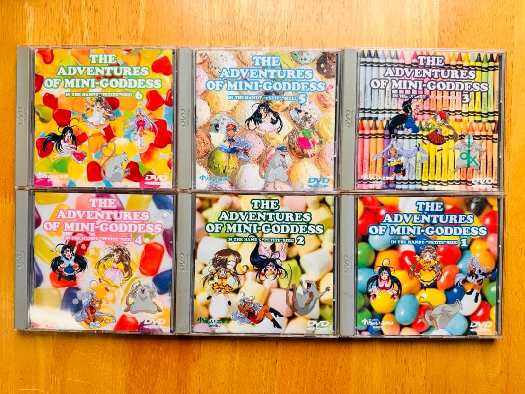 ああっ女神さまっ 小っちゃいって事は便利だねっ DVD 全6巻セット
