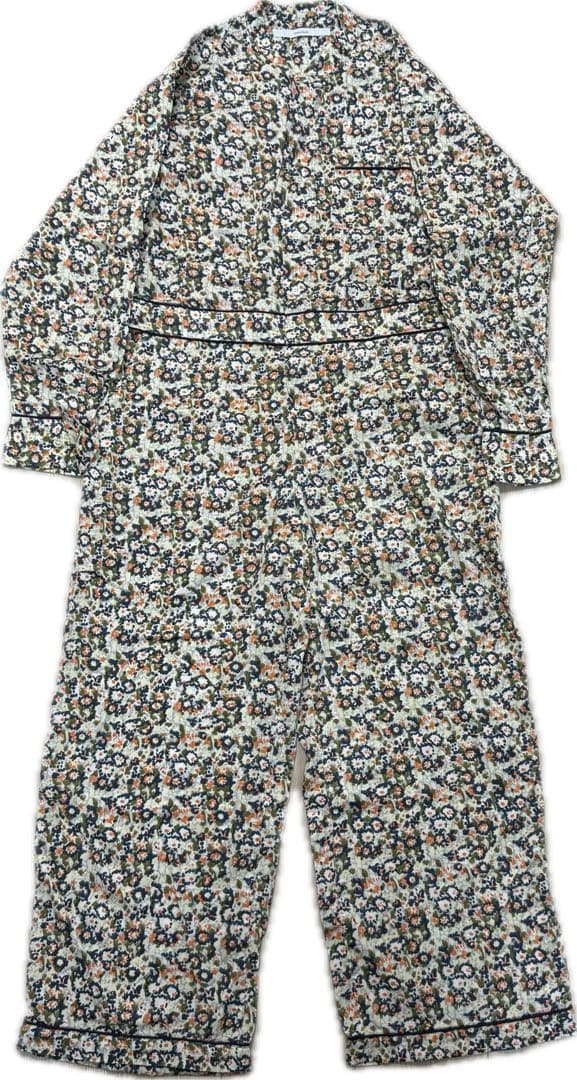 【未使用新品】 FRAMeWORK 80サテンブロックプリントオールインワン