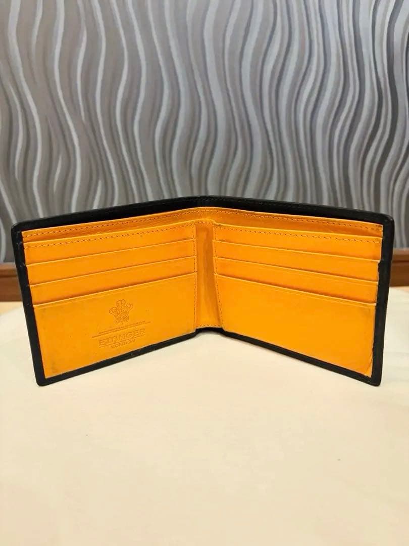 ETTINGER ブラック ブライドルレザー