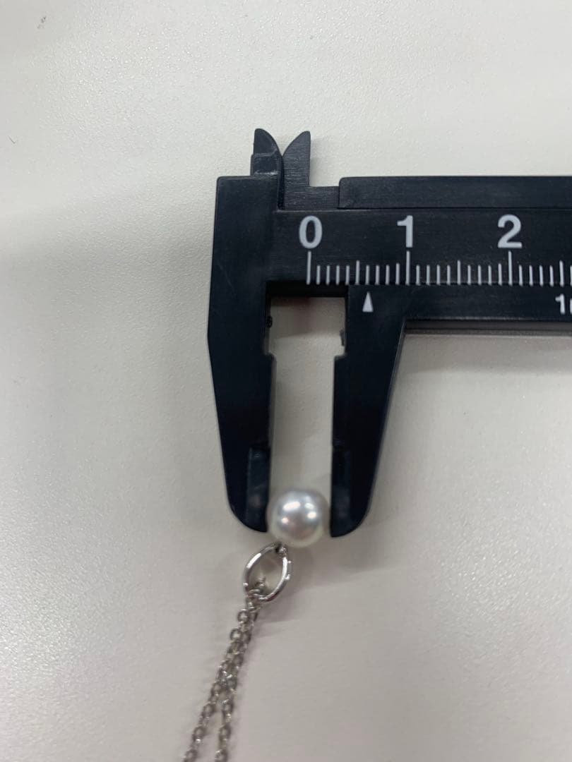 MIKIMOTO 真珠 ペンダントネックレス　約6ミリ