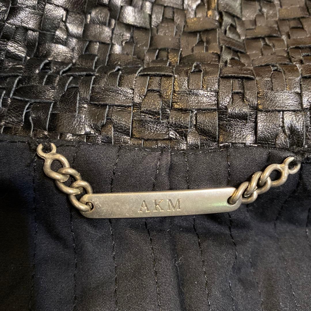 平*朗様 AKM イントレチャートレザー M65ジャケット　メッシュ