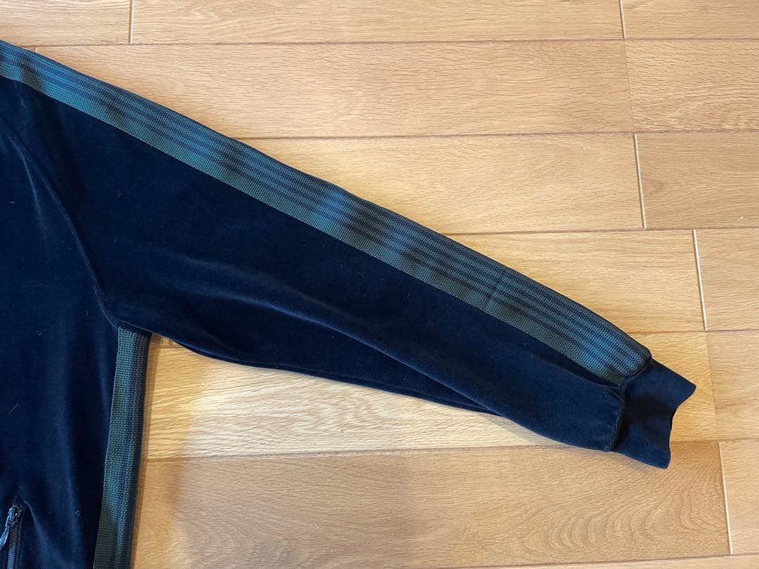 Needles TRACK JACKET ベロア ブラック 24AW