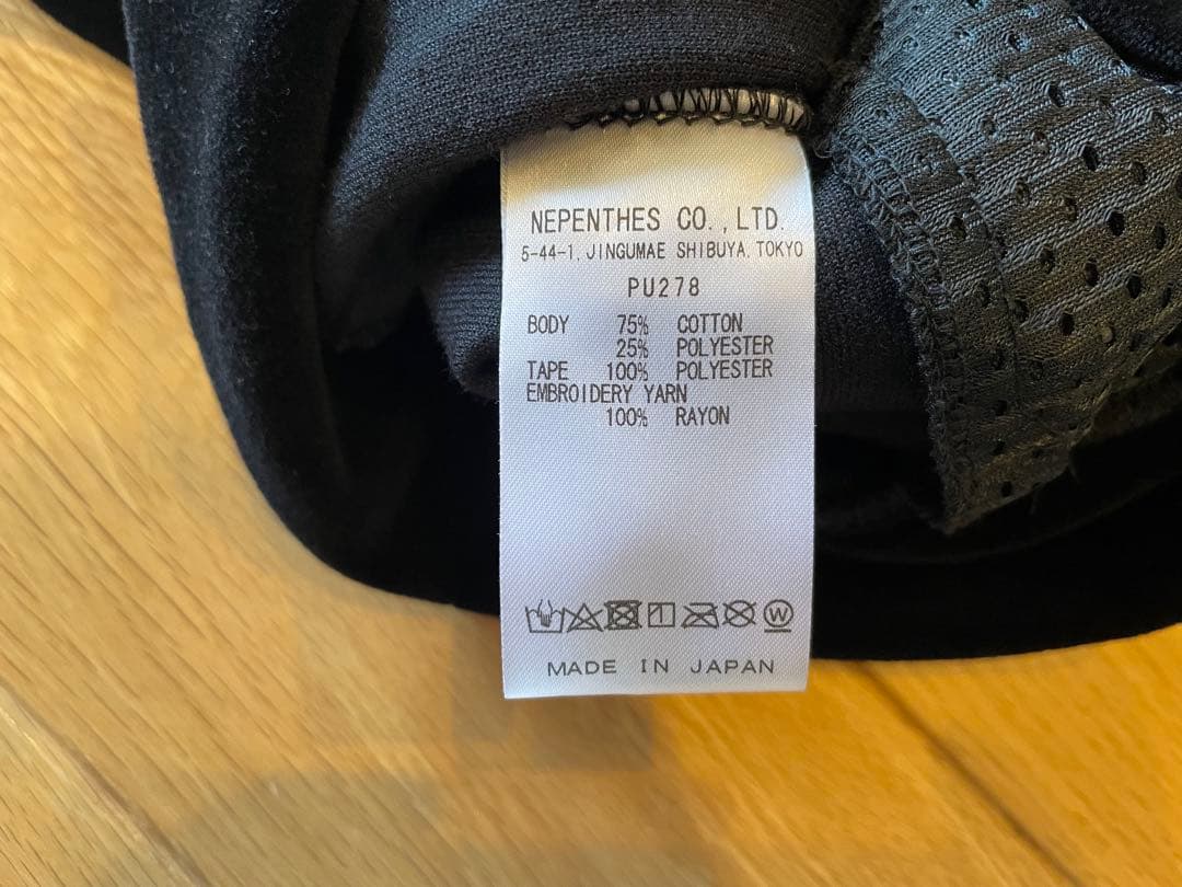 Needles TRACK JACKET ベロア ブラック 24AW