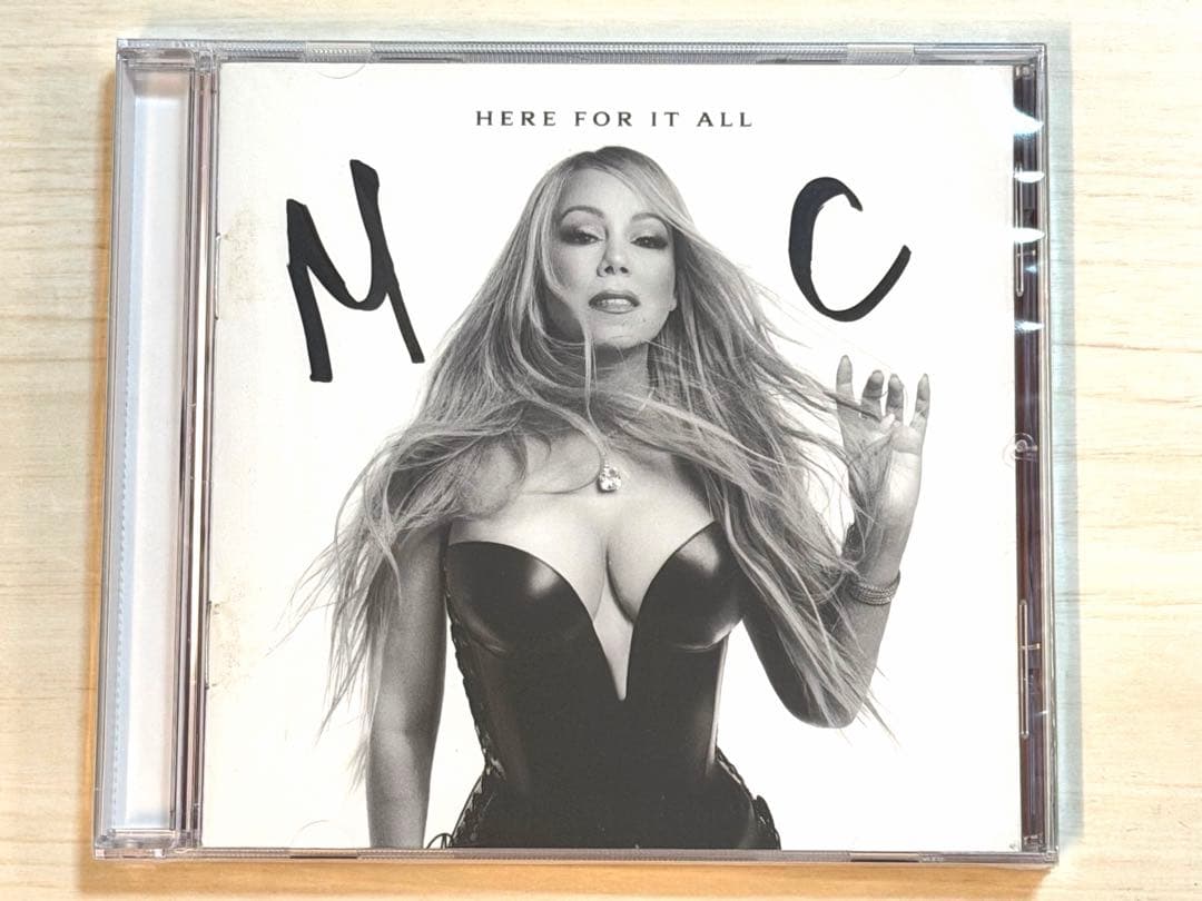 直筆サイン入り マライアキャリー 「ヒア フォー イット オール」 新品CD