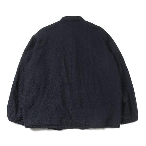 コムデギャルソンオム　25AW　ウールサージ 製品縮絨 ジャケット　黒　L　新品