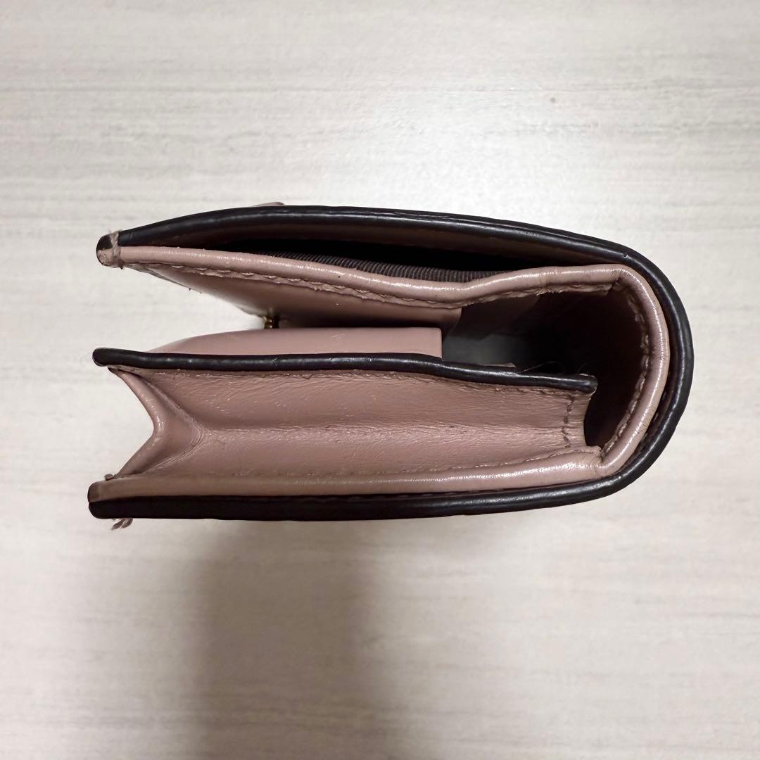 GUCCI ピンク 二つ折り財布 GG カードケース