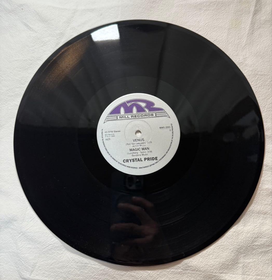 CRYSTAL PRIDE – Knocked Out / LP