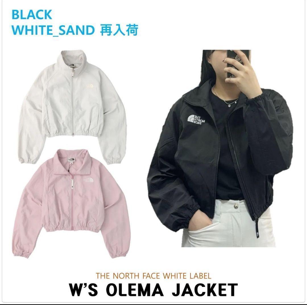 W'S OLEMA JACKETノースフェイス M　ブラック　ジャケット