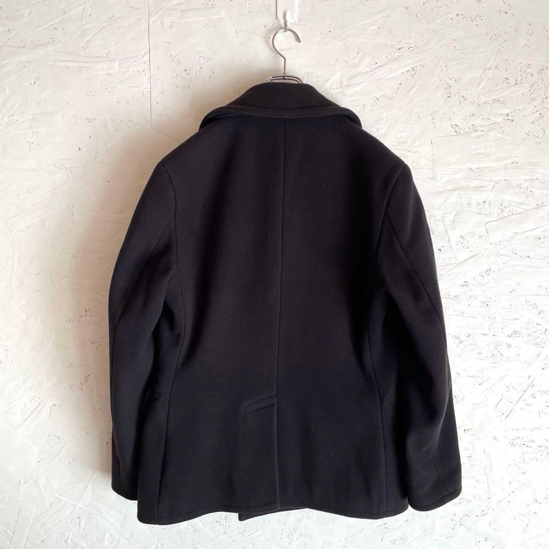 【POLO Ralph Lauren】ウールメルトンピーコート　ネイビー　M