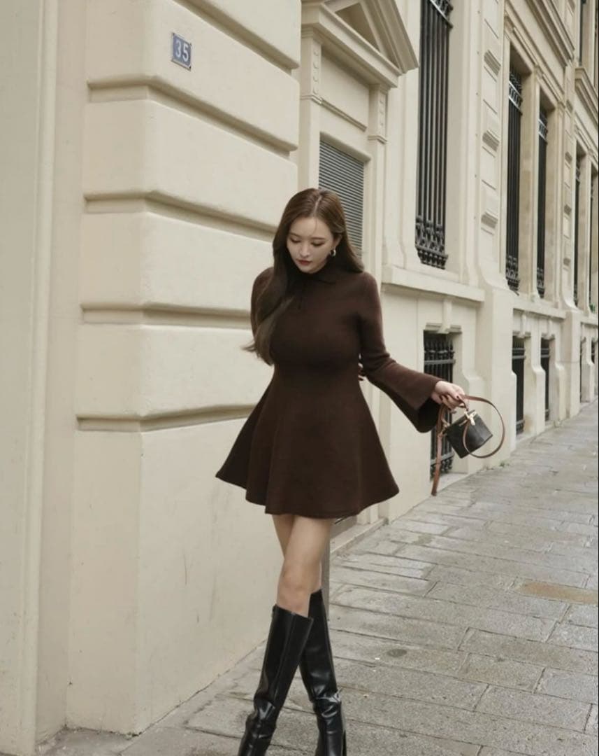 【新品未使用】THETOE REIMS FLARE ONEPIECE